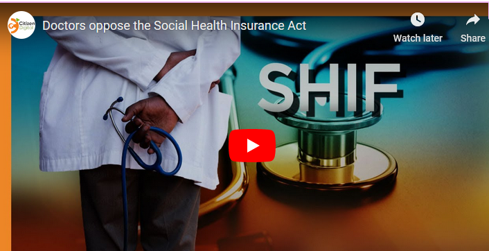 Doctors oppose the Social Health Insurance Act