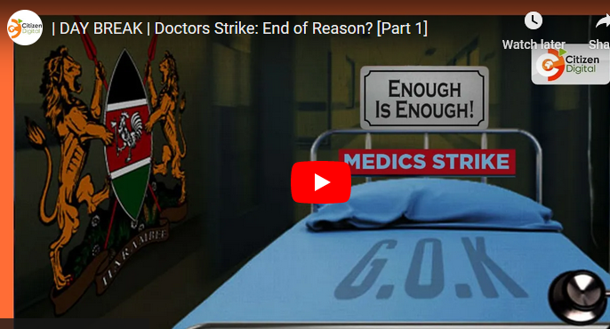 | DAY BREAK | Doctors Strike: End of Reason? [Part 1]